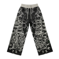 Black 'Snakeskin' Pants